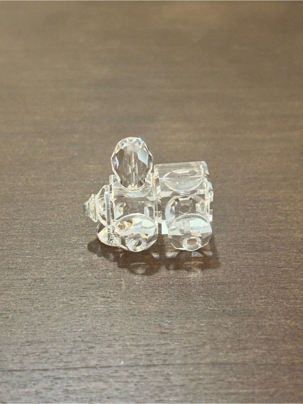 The Crystal Caravan Mini Train Figurine